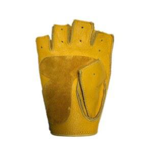 글로시 클래식 사 재킷 장갑 바이크장갑 노랑 반장갑 가죽 바이크 방지 스쿠터