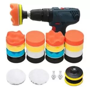 [CAR] 세차용품 광택패드세트 차량광택용품 자동차광택 폴리싱패드 22PCS세트