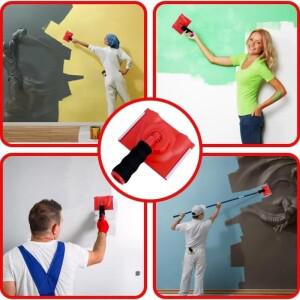 전문 라텍스 페인트 엣지 브러시, 다기능 벽 천장 코너 페인팅 컬러 분리기 트리머 도구, 1 개