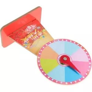 룰렛 휠 회전 상품 파티 카니발 게임 소품 DIY 탁상용 PVC 소재 랜덤 스타일