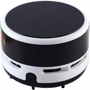 Ogrmar 휴대용 무선 미니 데스크탑 진공 책상 먼지 청소기/홈 오피스 키보드용 청소기 블랙