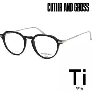 티타늄 안경테 CG1302V2 003 무광 블랙 라운드 가벼운 명품 데일리 뿔테