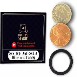 초보자를 위한 해트트릭 매직 코인 착시 - 사라짐 텔레포트 변신 딤과 페니