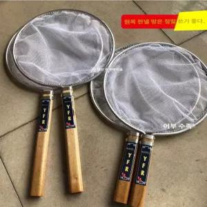 유어 선별 새우 비단잉어 베타 양어장 섬세한 뜰채 그물