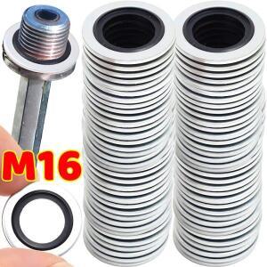 자동차 차량용 오일 섬프 드레인 플러그 씰링 가스켓 링 워셔 OEM110265505R for Peugeot Citroen Renault