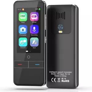 언어 번역기 장치 높은 정확도의 휴대용 실시간 양방향 인스턴트 139개 오프라인 온라인 통역사 음성