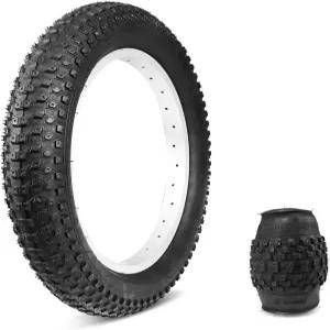 76-305 16x3.0 인치 E-Bike 타이어 35 P.S.I 헤비 듀티 접이식 전기 자전거/스쿠터/팻 바이크용 내마모성