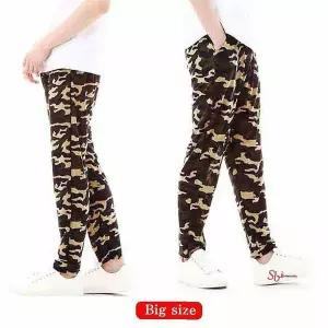 남자 카키 밀리터리 아이스쿨 바지 빅사이즈 9부pqr197