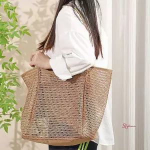 은창 숄더백 빅사이즈 포켓 그물 비치백 여름 가방zab287