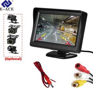 4.3 인치 후면보기 카메라 모니터 화면 자동차 주차 시스템 용 반전