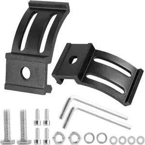 LTEODCHEW LED 라이트 바 마운팅 브래킷 2PCS 포드 조명 큐브 오프 로드 워크 안개등을 위한 조절 가능한