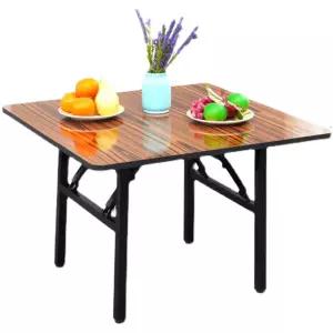 원목무늬 접이식 다용도 간이식탁 테이블 실내외 보조탁자 캠핑 휴대용