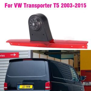 VW Transporter T5 Van 2003 - 용 CCD 자동차 브레이크 라이트 역방향 카메라 LED 주차 후면보기