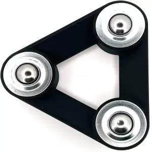 볼 베어링 스피너 폴리셔 DH(디스플레이 홀더)가 있는 일반 볼링 컵 스탠드(블랙)