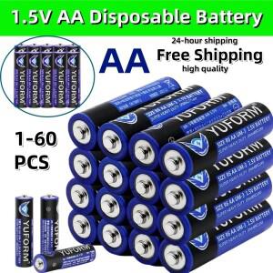 Led 빛 장난감 Mp3 카메라 플래시 면도기 CD 플레이어 무선 마우스 키보드에 대 한 1.5V AA 일회용 건전지