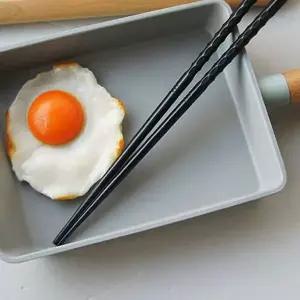 모던블랙 젓가락 5인세트 튀김젓가락 요리젓가락