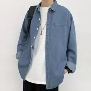 여자정장마이 유행 아이템 청남방 데님셔츠 청자켓 레이어드 패션룩