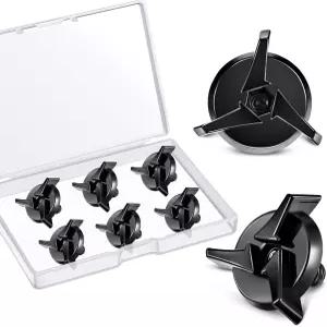 헬멧 바이저 나사 클립 고정 선 모터사이클 액세서리 블랙 6피스