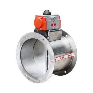 에어 댐퍼 자동 조절기 스테인리스 개폐기 공조 밸브 환기 시설 풍량 제어 장치