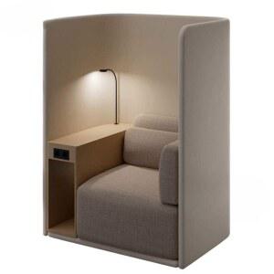 1인용 프라이빗 소파 카페 가벼운 유럽식 업소용 에스닉 조각 맞춤제작 로비