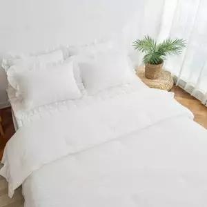 [골드스마일]TBZ 소프트 뱀부 시어서커 아사 여름 냉감이불패드세트 SS