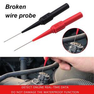 10/20/30pcs 절연 피어싱 니들 비파괴 멀티미터  프로브 측정 장치 바나나 플러그용 호환 자동차 차량용 호
