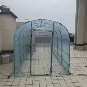 농업용 짓기 프레임 비닐하우스 차양막 온실 필름판 높이 사각 조립식 비닐 미니온실