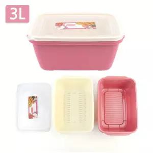 채반 쏙 보관용기 3L 밀폐용기 반찬통 주방용기 플라