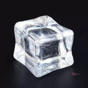 아크릴 50개 18mm 투명 얼음 1봉지 모형hij005