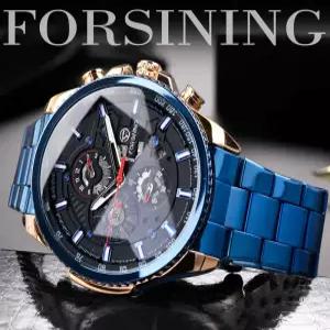 렘브란몰 [forsining-FSG6909] 남성용 기계식 오토메틱 무브먼트 고급스러운 럭셔리 워치 /정장/캐주얼 /스포츠워치/ 크로노그래프 특수 이온금장