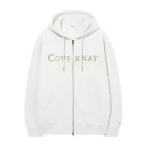 매장정품 COVERNAT 커버낫 남녀공용 어센틱 로고 후드집업 오트밀 CO2501HZ01OT 1386869