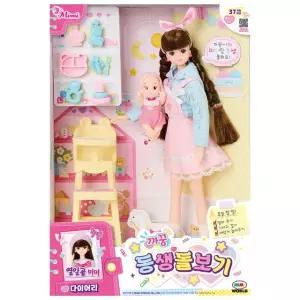 열일곱미미 까꿍 동생돌보기 미미인형