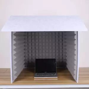 휴대용 방음박스 소음차단 흡음재 녹음부스 음소거 방음재 사운드프루프 커버 스튜디오