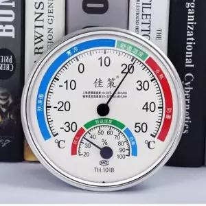 온도측정기 원형 아날로그 온도 습도 측정 온습도계 DD-11721