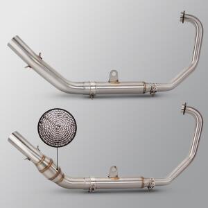 CF MOTO 250SR 300SR 250NK 300NK용 호환 배기 프론트 전면 파이프 매니폴드 키트 51mm 바이크 오토바이 레