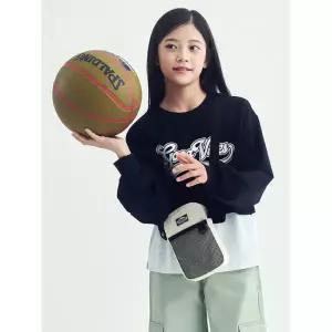 [롯데백화점]탑텐키즈 여아) 라이트 테리 레이어드 스웨트셔츠 MKF2TR2201