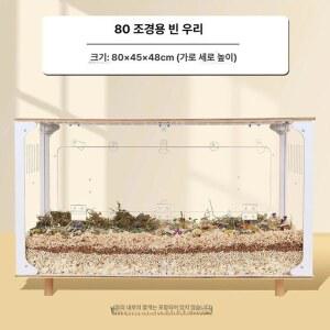 릴 햄스터 케 대형 친칠라 조경 빈 피그미 세트 80cm 기니피그