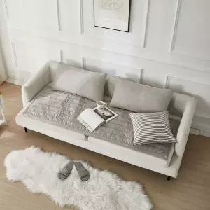 [NS홈쇼핑][르헤브] 솔리드 극세사 쇼파패드 3인용[35842555]