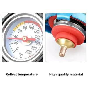 자동차 차량용 호환 바이크 오토바이용 호환 온도 게이지가  0.9-1.3Bar 안전 조절 라디에이터 캡