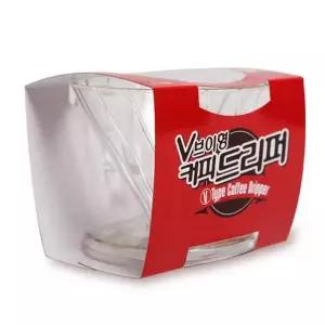 TBZ 브이형 투명 커피드리퍼 드리퍼필터 커피추출