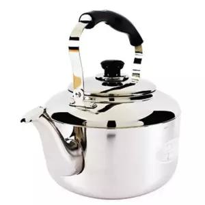 TBZ 스텐 손잡이 물주전자 5리터 스텐주전자 휘슬주전자