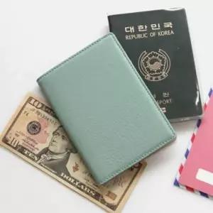 플라잉 소가죽 여권지갑 여권케이스
