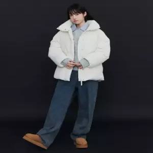 LEE 우먼 릴랙스드핏 코듀로이 데님 팬츠 인디고 다크