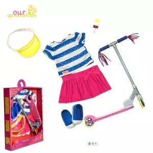 오지돌스 인형 공주인형 스쿠터 의상세트 공주인형 인형 마루인형