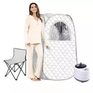 사우나 홈사우나 간이 이동식 스파 찜질방 1인 접이식 스팀