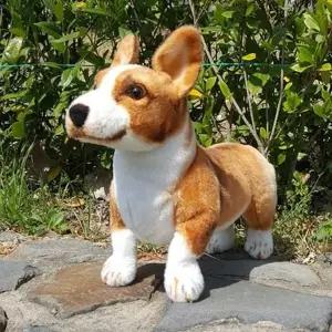 [오너클랜]진짜같은리얼펫 강아지인형 웰시코기 44cm