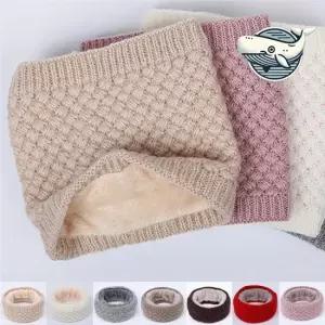 겨울 니트 넥워머 안감 퍼 포근한 여성 데일리 목보호폴라 목방한 넥토시 넥워모