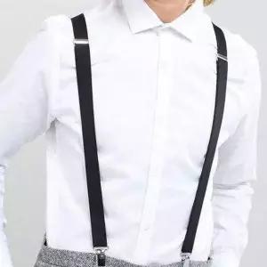 [콩심팥심]Y자 서스펜더 멜빵 벨트 LM-0470