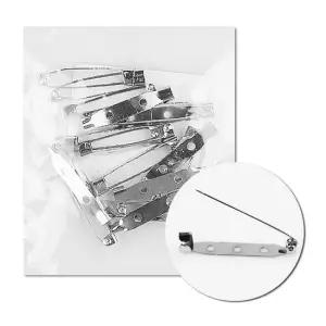 일자핀 만들기 부자재 1봉 3종 택1 옷핀 일자핀 브로치핀 코사지핀