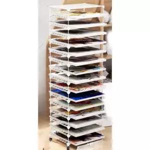 스튜디오 그림 건조대 작품 그림건조대 이젤 이동식 보관